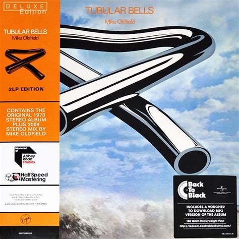 Mike Oldfield Tubular Bells Lp Gram Vinyl Deluxe Edition Half