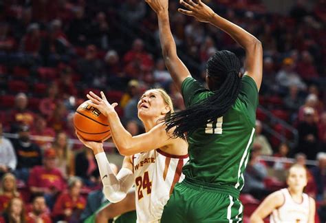 No. 9 Iowa State women's basketball cruises past Cleveland State