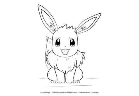 Los Mejores Dibujos De Eevee Para Colorear ☀️ Todo Para Colorear