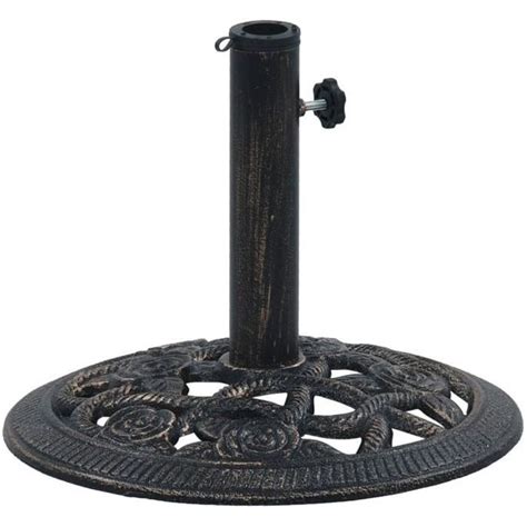 Socle De Parasol Supports Pour Parasols Base Pied De Parasol Noir Et