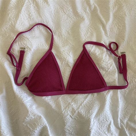 Magenta Bikini Super Cute Bikini Thats Perfect For Depop