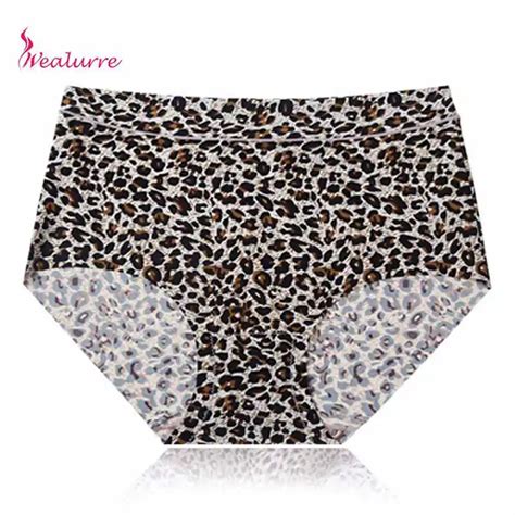 Wealurre Ladies Panties Cotton Underwear Women Plus Size Seamless Sexy