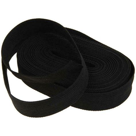 10 Yards 1 Inch Wide Black Nylon Heavy Duty Webbing Strap Utility Belt