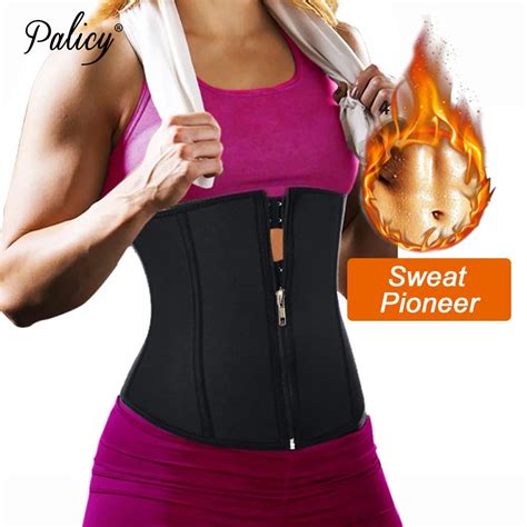 Women Neoprene Body Shapers Tummy Control Hooks Zipper Shapewear High Waist Trainer Corset