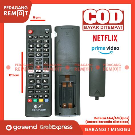 Jual Remote Tv Lg Uhd Smart Tv Netflix Akb Remot Tv Lg Lcd Led