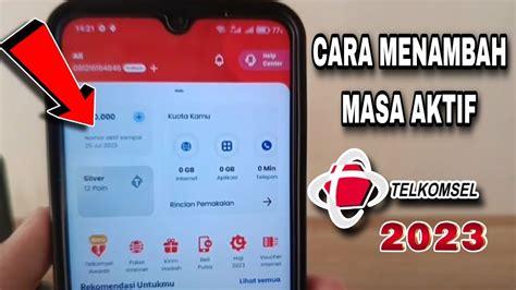 Cara Menambah Masa Aktif Telkomsel Cara Menambah Masa Aktif Kartu