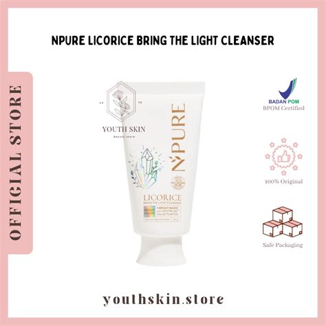 Jual Npure Licorice Bring The Light Cleanser Shopee Indonesia