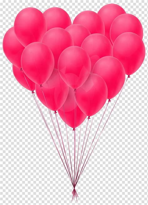 Pink Balloon Illustration Valentine S Day Heart Valentine S Day