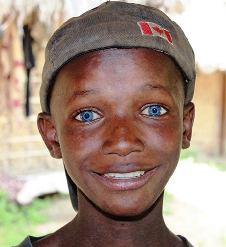 Haiti Chérie Black People With Blue Eyes