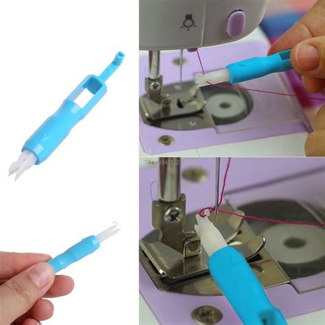 Needle Inserter Stitch Insertion Tool For Sewing Machine Sew Thread In