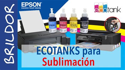 SUBLIMACIÓN con Ecotank y tintas EPSON YouTube