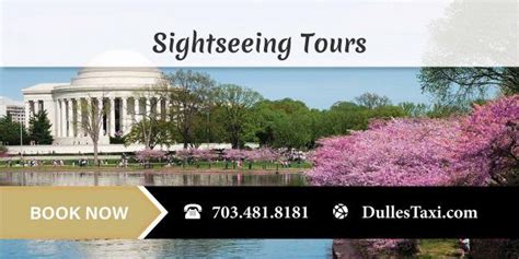 The Washington Monument Is Surrounded By Trees And Flowers With An Ad