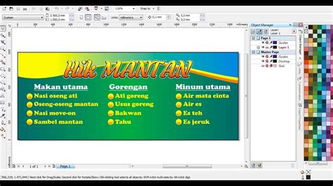 Cara Membuat Mmt Dengan Coreldraw 52 Koleksi Gambar