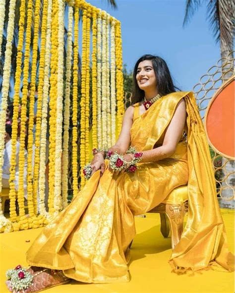 15 Breathtaking Haldi Ceremony Dress Ideas For Brides In 2024