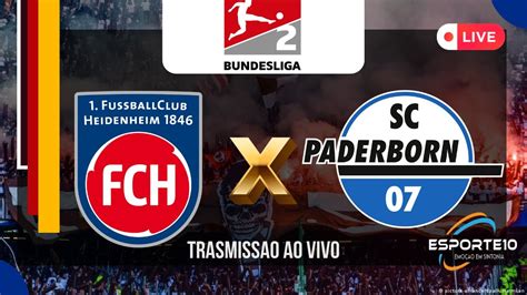 HEIDENHEIM X PADERBORN AO VIVO 05 11 2022 FUTEBOL AO VIVO 2