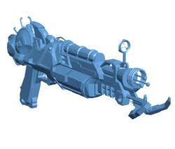 Ray gun mk2 – 3D Model – Vector files