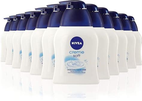 Nivea Creme Soft Pflegeseife Im Pflegende Handseife Mit Mandel Öl Mild Duftende Cremeseife Zur