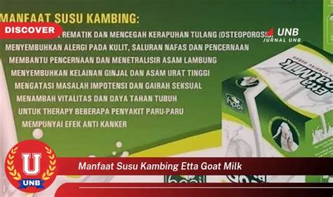 Temukan 6 Manfaat Susu Kambing Yang Bikin Kamu Penasaran