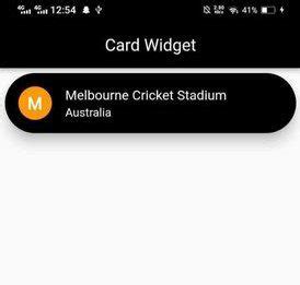 Create Customize Cards In Flutter A Complete Guide With Code