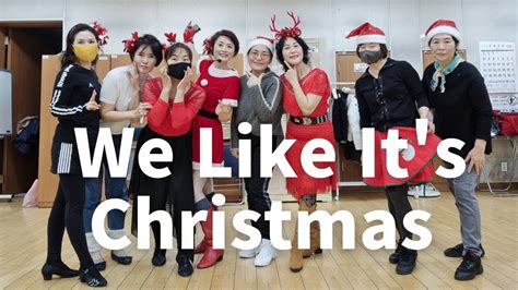 We Like It S Christmas Line Dance Beginner EunA Kim Demo 2nd Video