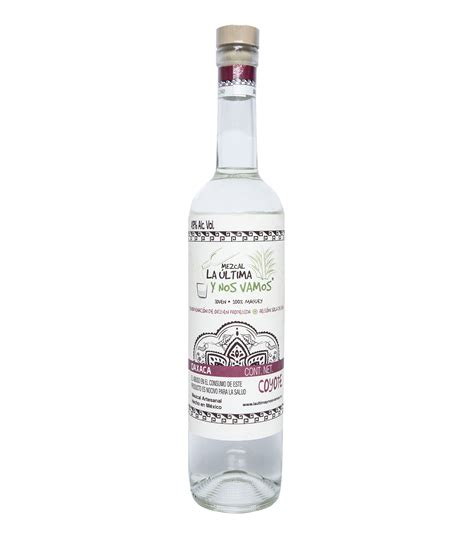 La última y nos vamos Mezcal Coyote 750 ml El Palacio de Hierro