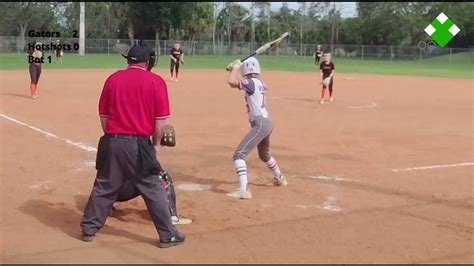 Gators Jackson 13u At Hotshots Treasure Coast Scotti 14u Softball Youtube