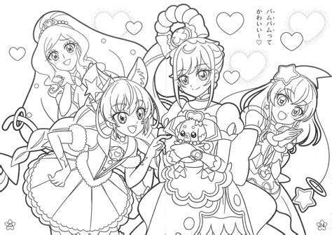 Precure Coloring Pages Printable For Free Download