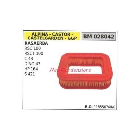 Filtro Aria ALPINA Motore Rasaerba Tosaerba Tagliaerba RSC 100 RSCT 100