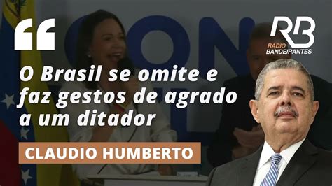 O Brasil Se Omite E Faz Gestos De Agrado A Um Ditador Diz Claudio