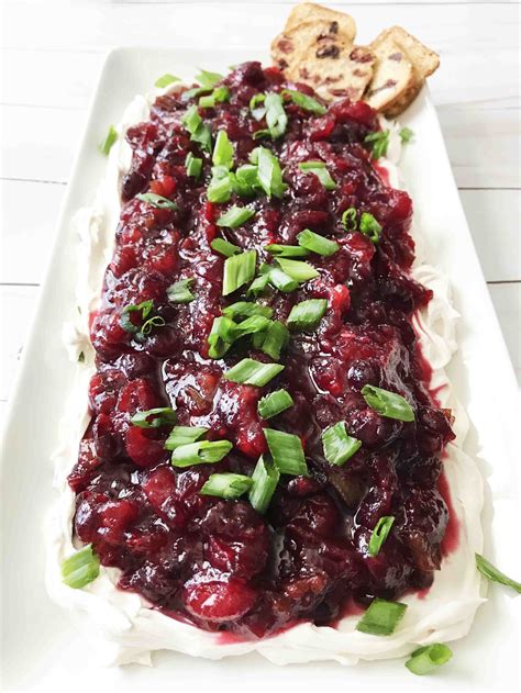 Cranberry Jalapeño Cream Cheese Spread — The Skinny Fork