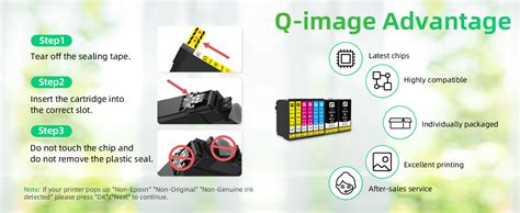 Q Image 27XL Ink Cartridges Multipack Replacement For Epson 27 27XL For