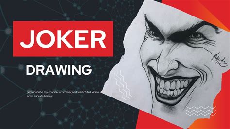 joker drawing step  step joker images sketch youtube