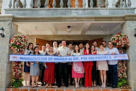 Celebrating History Valenzuela Unveils Museo Ni Dr Pio Valenzuela