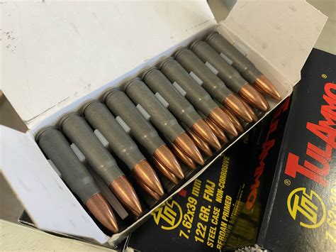 Rounds Tulammo Rifle Ammunition X Mm Gr Fmj New In Boxes