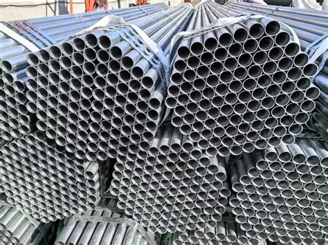 Galvanized Steel Pipe Scaffolding Round Hot Dipped Gi Galvan Steel Pipe