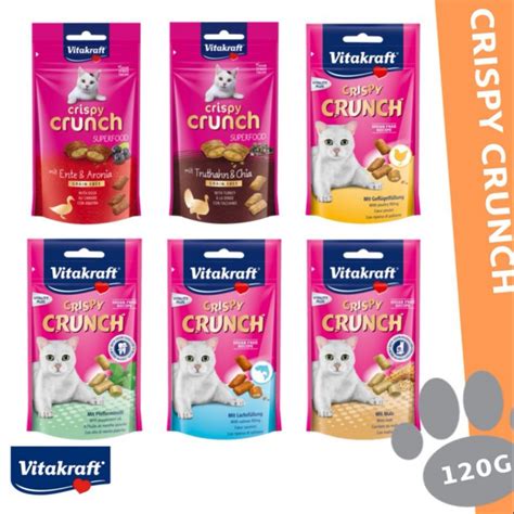 Bundle Of Vitakraft Cat Crispy Crunch Cat Treats G Shopee Singapore