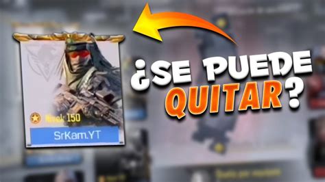 ¿cÓmo Quitar El Marco Del Clan En Cod Mobile Resolviendo Dudas Youtube