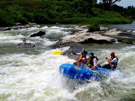 Whitewater Rafting Levels