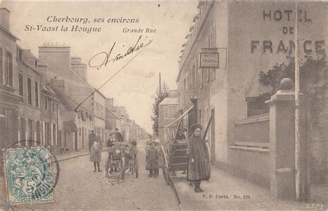 Photos Et Carte Postales Anciennes De Saint Vaast La Hougue Mairie De