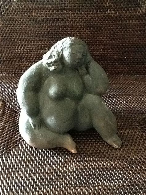 Raku Nude Ceramic Pottery Pottery Raku