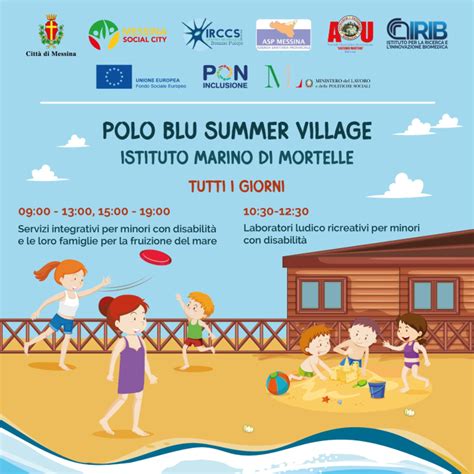 Polo Blu Summer Village Allistituto Marino Di Mortelle Servizi