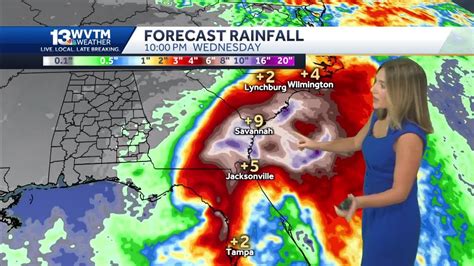 Hurricane Debby Makes Landfall With Major Flooding Likely Along The