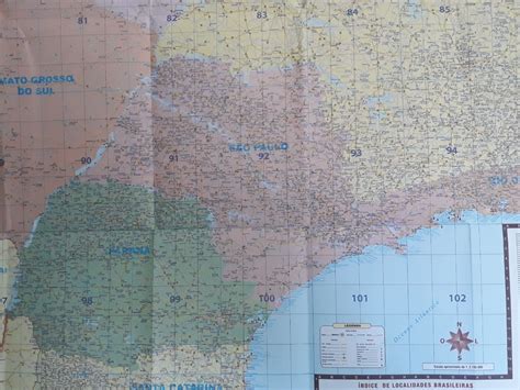 Mapa Estradas Rodovias Brasil 2022 Mapão Dobrável MercadoLivre