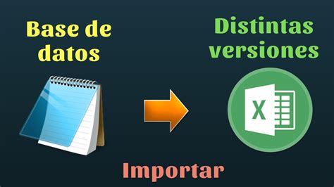 Importar Datos Externos En Excel Youtube