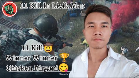 11 Kill In Livik Map Gameplay PUBG MOBILE Winner Winner Chicken