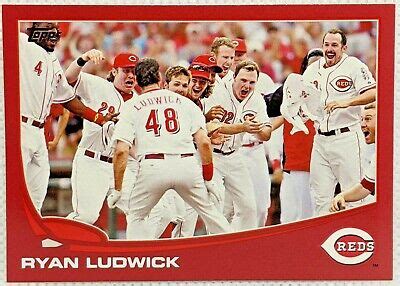 RYAN LUDWICK 2013 Topps TARGET RED 569 Cincinnati REDS EBay