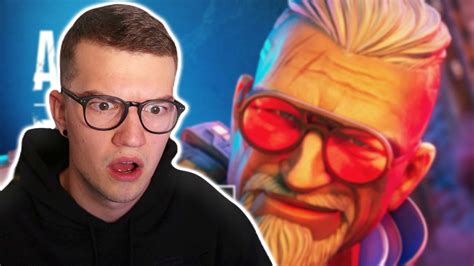 BADASS GRANDPA Apex Legends Arsenal Launch Trailer REACTION Agent