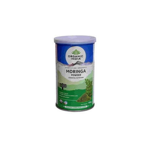 Organic India Moringa Powder Essential Nutrition 100G Shopee Malaysia