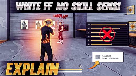 Apply White Ff Noskillsensi On Android Free 🔥😮 White Ff No