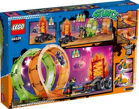 Lego 60339 Lego City Double Loop Stunt Arena Ακροβατική Αρένα με